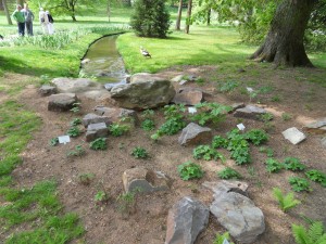 Auf der Landesgartenschau Bad Nauheim 2010 im Kurpark.